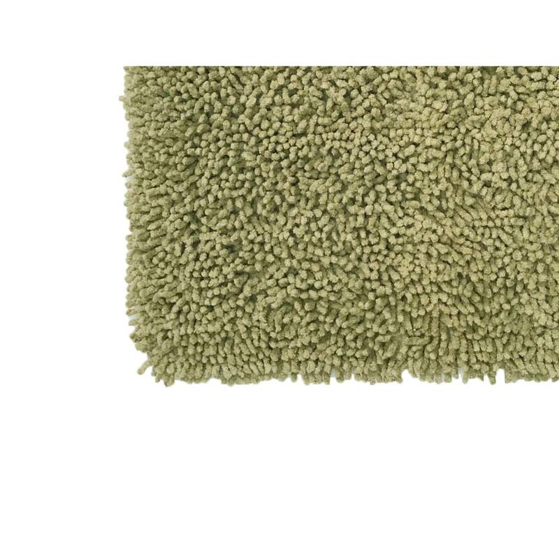 Fantasia Collection Cotton Bathroom Rug, Water Absorbent Bath Rug, Non